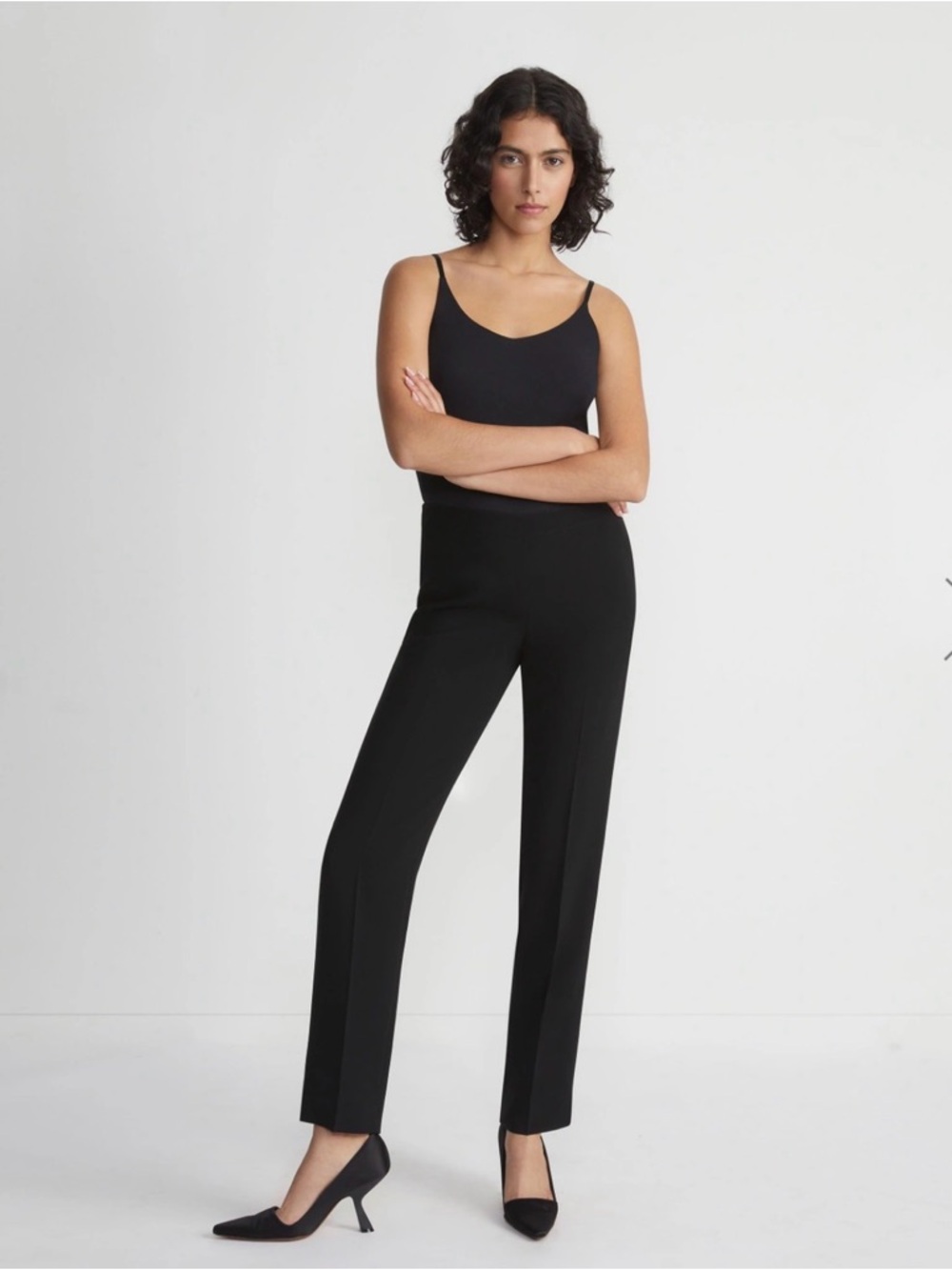 Lafayette 148 New York FINESSE CREPE BLEECKER PANT